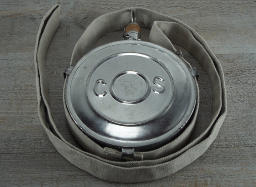 CS Feldflasche, Drum Canteen, TIN, ca. 1,05 Liter