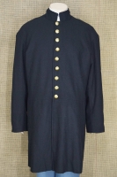 Frock Coat schwarz, 1 reihig, 9 Messing Knpfe